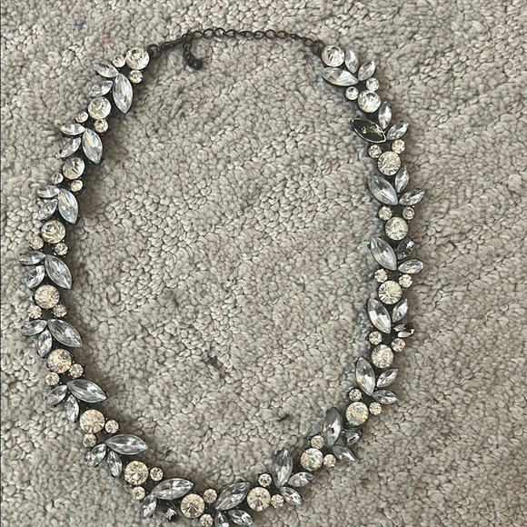 Olive & Piper Silver and Gold Floral Necklace